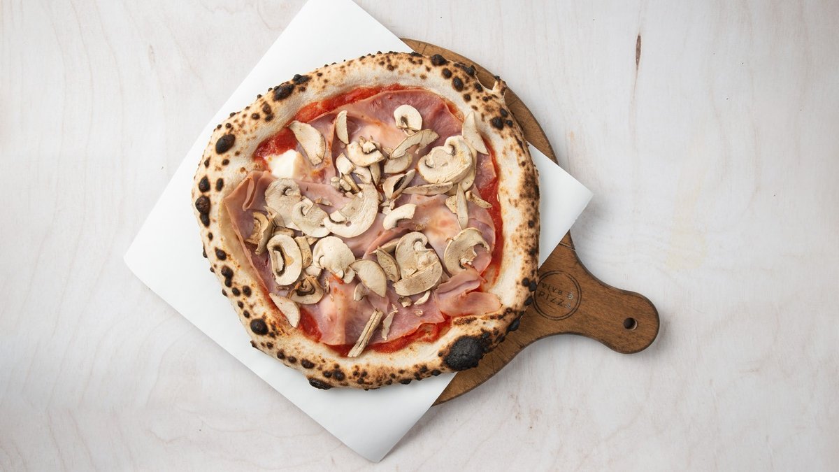 Pizza Prosciutto e funghi
